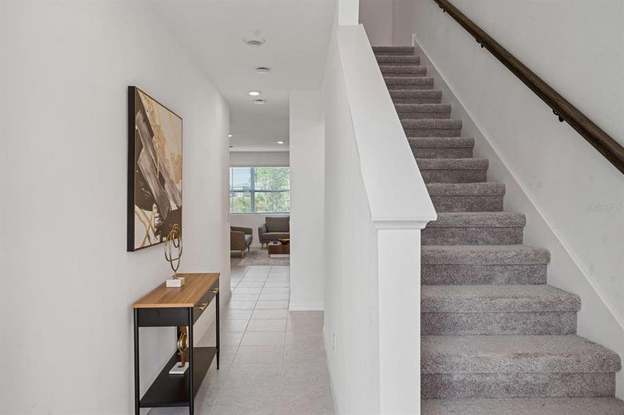 Furnished interior view inside a new home in , Davenport (Image 23). Furnished interior view inside a new home in , Davenport (Image 23).