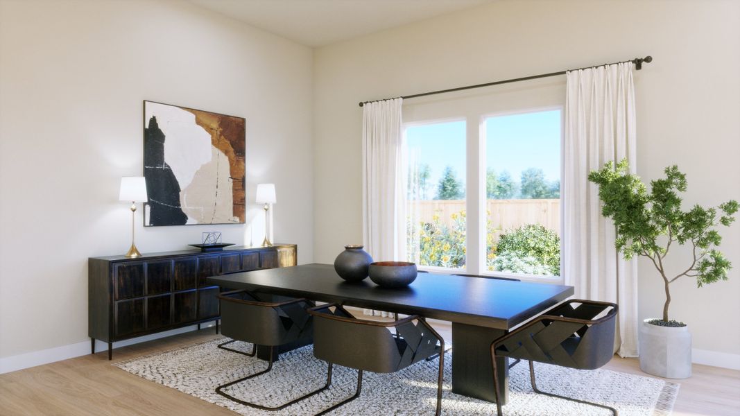 Representative furnished interior of a home built from the 5053 by Risewell Homes in Freedom at Anthem, Kyle (Image 5). Representative furnished interior of a home built from the 5053 by Risewell Homes in Freedom at Anthem, Kyle (Image 5).