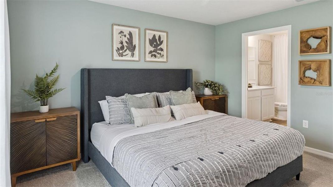 Furnished interior view inside a new home in , Deltona (Image 9).