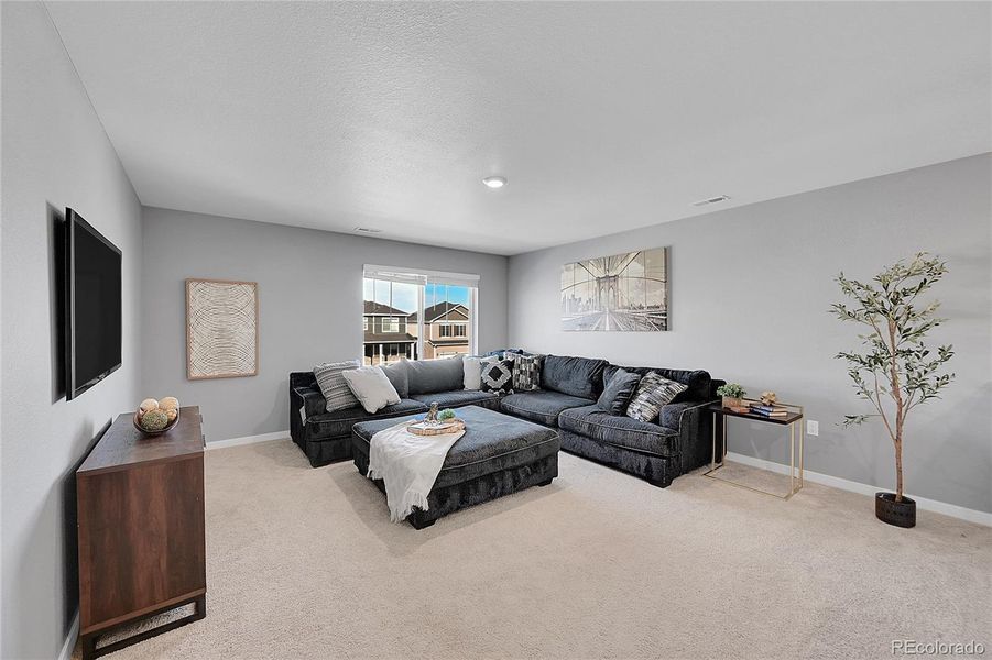 Furnished interior view inside a new home in , Parker (Image 18). Furnished interior view inside a new home in , Parker (Image 18).