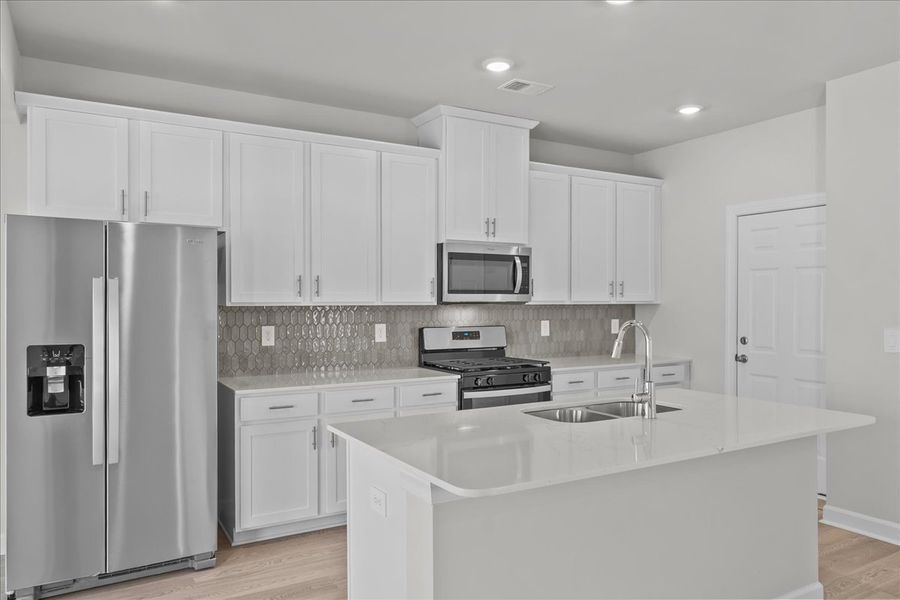 Furnished interior view inside a new home in Cedar Shoals – Heritage Collection, Piedmont (Image 7).