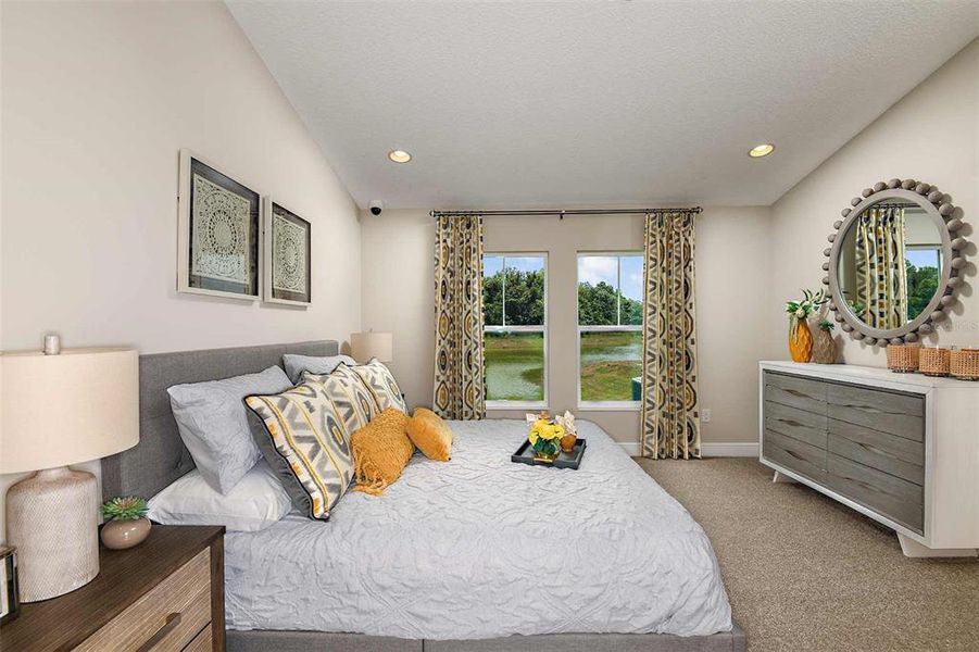 Furnished interior view inside a new home in Crosswind Point, Parrish (Image 11).