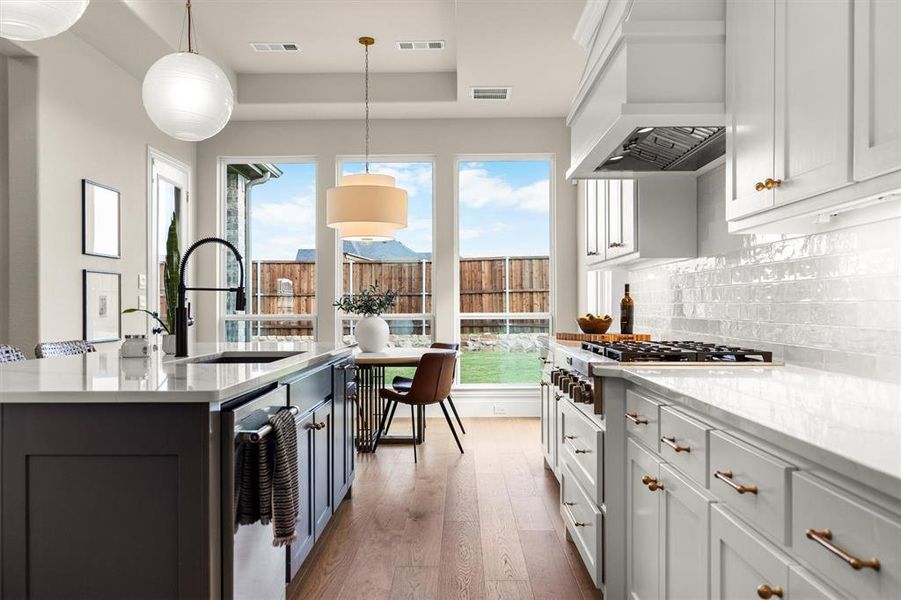 Furnished interior view inside a new home in , Prosper (Image 20).