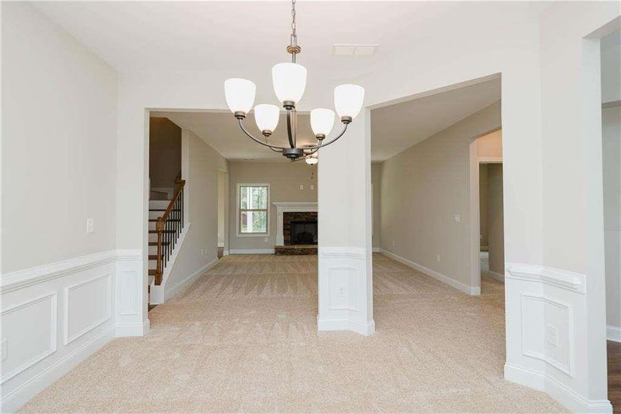 Spacious, unfurnished interior of a new home in , Douglasville (Image 13). Spacious, unfurnished interior of a new home in , Douglasville (Image 13).