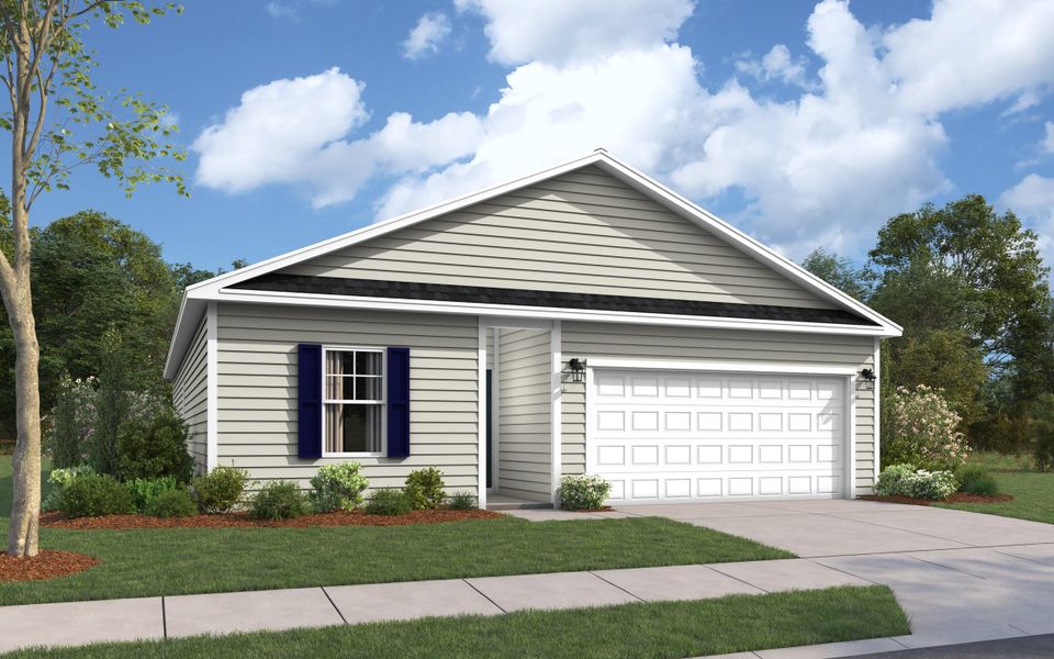 1,504sf New Home in Richlands, NC.  - Slide 2