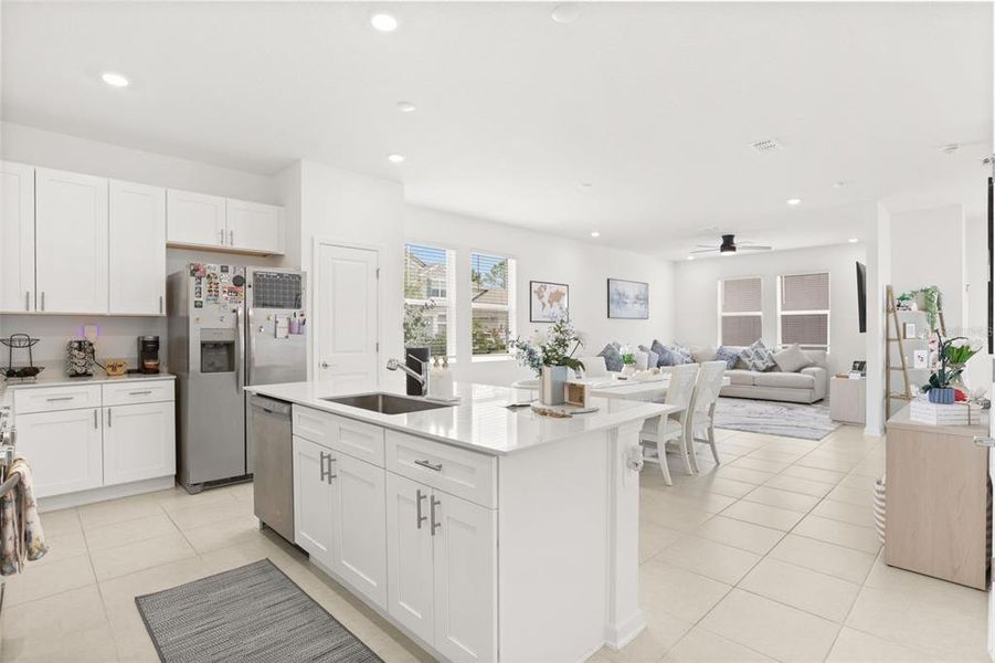 Furnished interior view inside a new home in Rivington, Debary (Image 10).