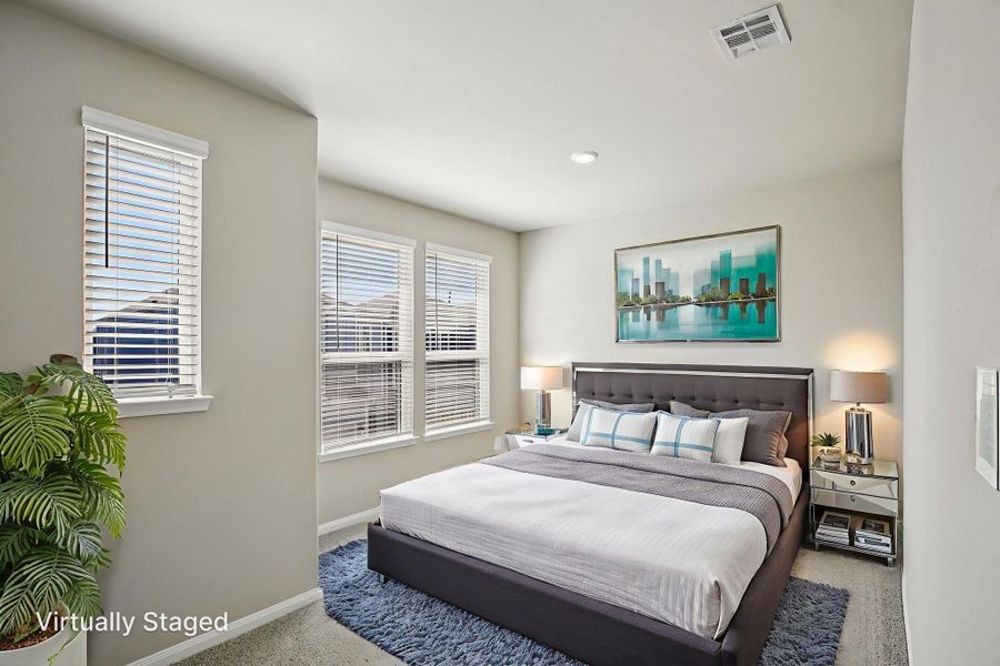Furnished interior view inside a new home in Kemah Crossing - Luxe Series, Kemah (Image 12).