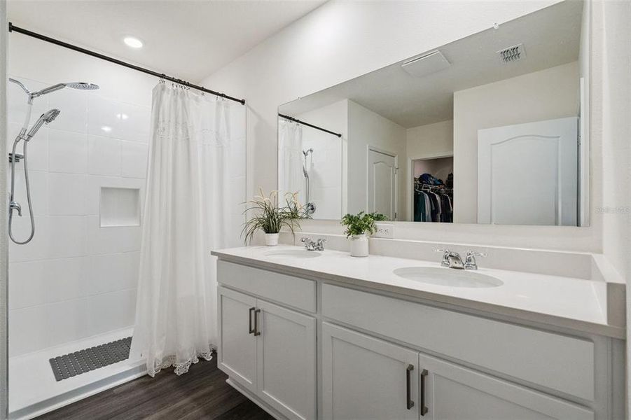 Furnished interior view inside a new home in Windrose, Apopka (Image 24).