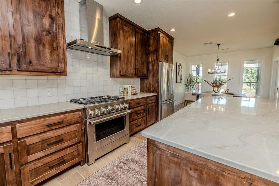 Furnished interior view inside a new home in , Graford (Image 34).