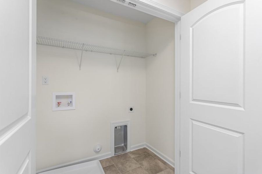 Representative unfurnished interior of a home built from the Dayton by Keystone Homes NC in Avondale, Greensboro (Image 27). Representative unfurnished interior of a home built from the Dayton by Keystone Homes NC in Avondale, Greensboro (Image 27).