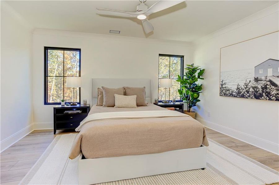 Furnished interior view inside a new home in , Ball Ground (Image 33). Furnished interior view inside a new home in , Ball Ground (Image 33).