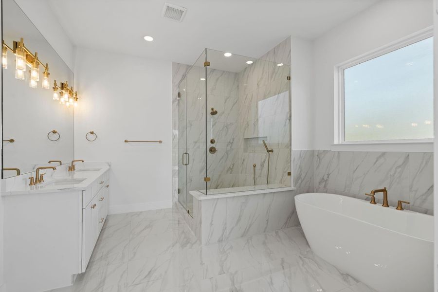 Furnished interior view inside a new home in , Houston (Image 17). Furnished interior view inside a new home in , Houston (Image 17).