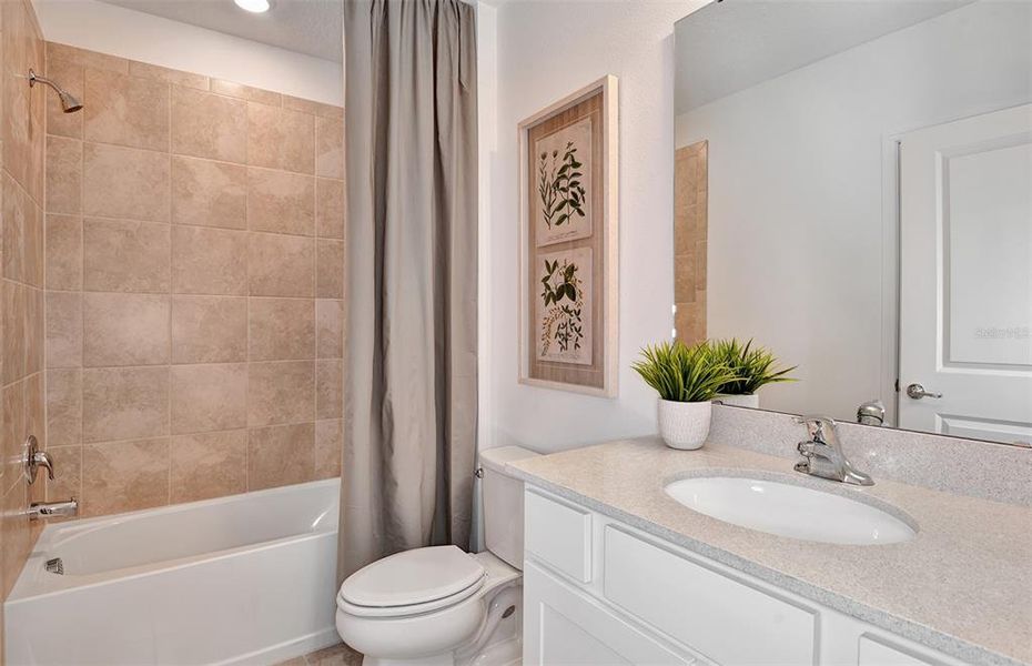 Furnished interior view inside a new home in , Parrish (Image 10).