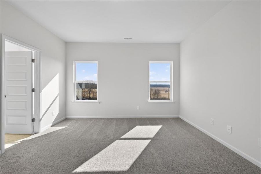 Spacious, unfurnished interior of a new home in Townes At The Stiles, Cartersville (Image 16).