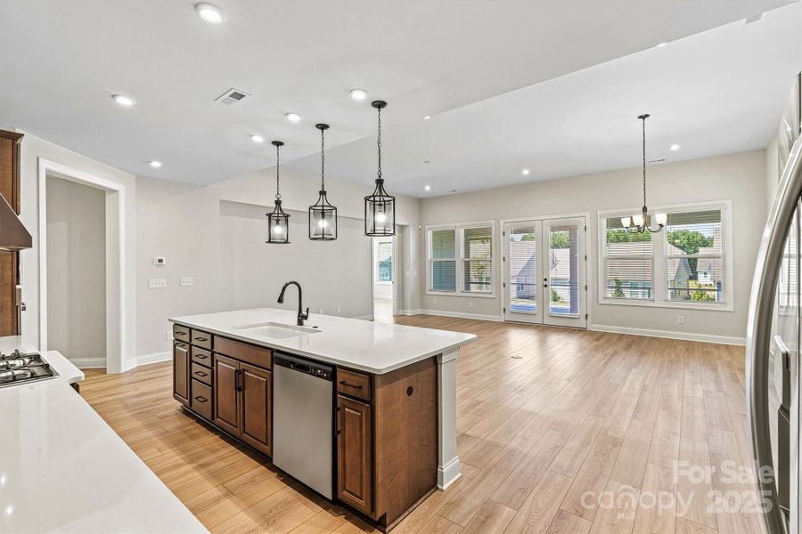 Furnished interior view inside a new home in , Charlotte (Image 5). Furnished interior view inside a new home in , Charlotte (Image 5).