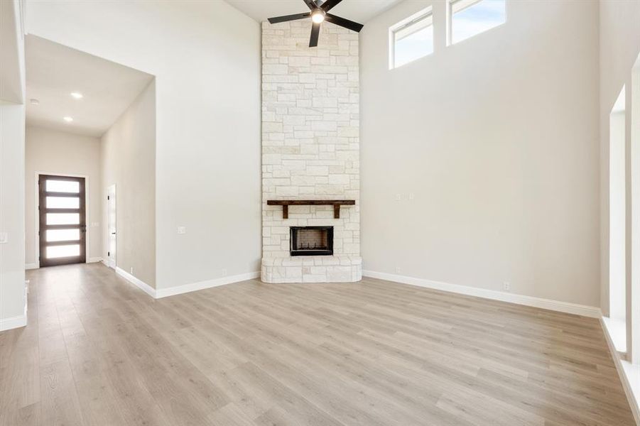 Spacious, unfurnished interior of a new home in Mockingbird Hills 60-65, Joshua (Image 27).