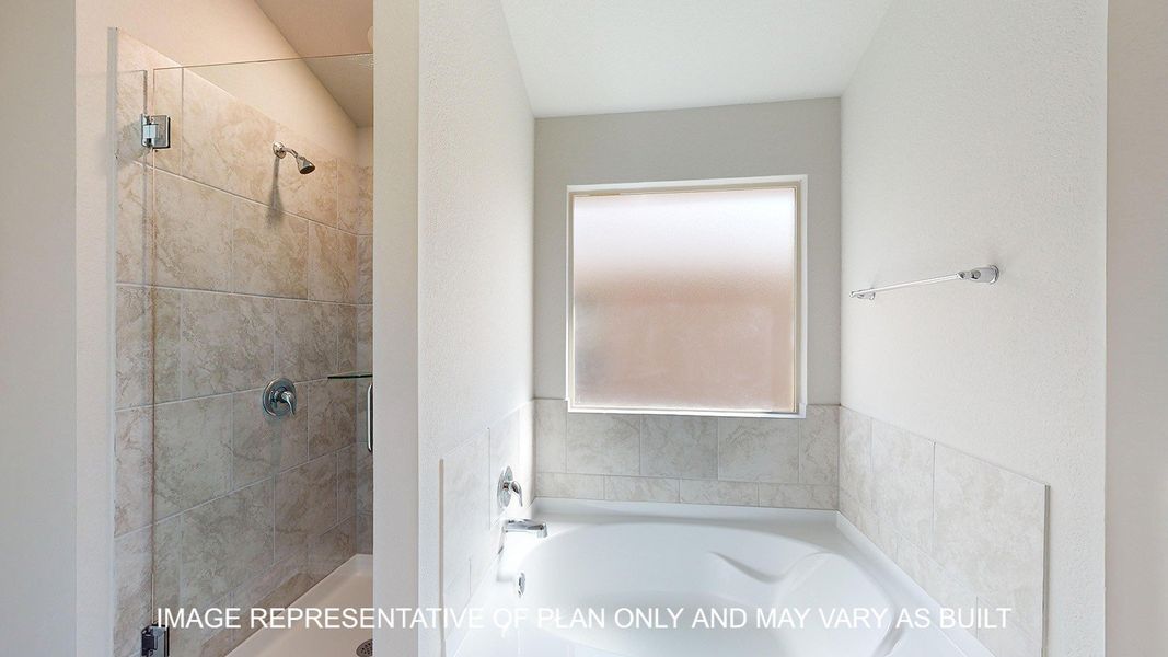 Furnished interior view inside a new home in Three Creeks - Colt Creek, Belton (Image 8).