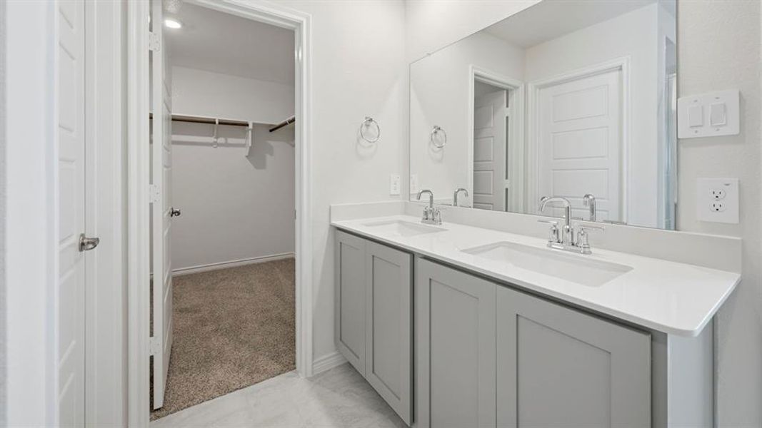 Furnished interior view inside a new home in Winchester Crossing, Princeton (Image 11).