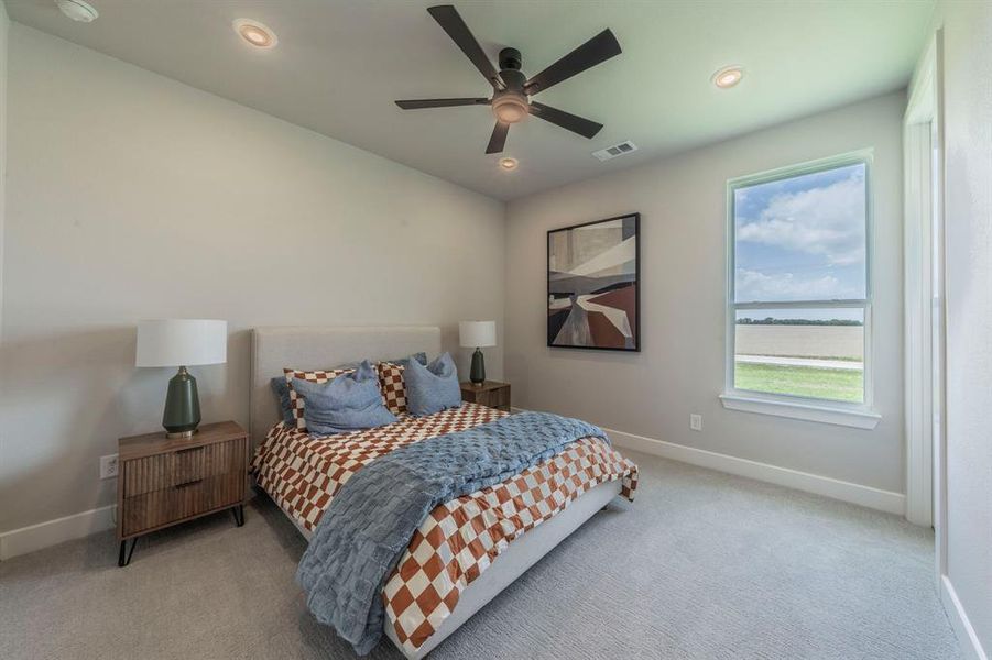 Furnished interior view inside a new home in Hidden Valley 1, Princeton (Image 28).