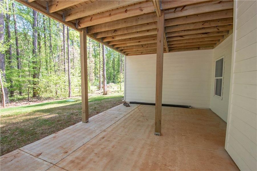 Exterior details and patio area of a home in , Fayetteville (Image 25).