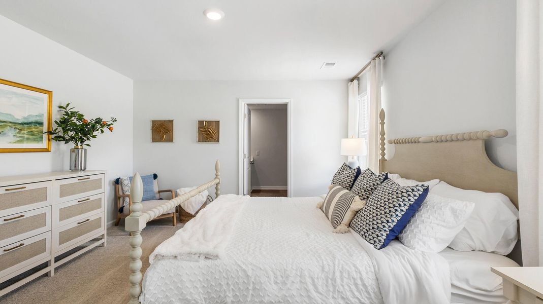 Furnished interior view inside a new home in Hillcrest, Ravenel (Image 23). Furnished interior view inside a new home in Hillcrest, Ravenel (Image 23).