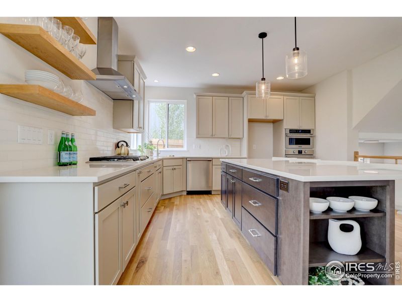 Inviting kitchen