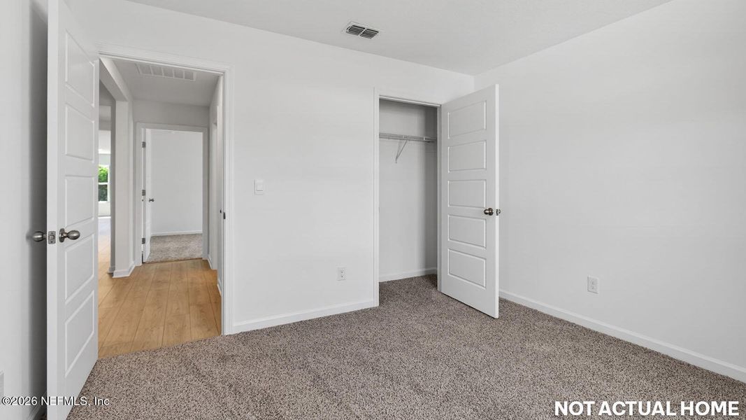 Spacious, unfurnished interior of a new home in The Arbors, Jacksonville (Image 28).