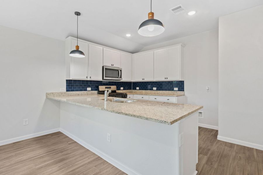 Furnished interior view inside a new home in , Dayton (Image 5). Furnished interior view inside a new home in , Dayton (Image 5).