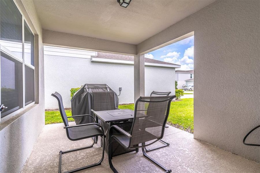 Exterior details and patio area of a home in , St. Cloud (Image 37).
