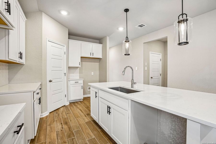 Furnished interior view inside a new home in Sagebrooke - Premier Series, San Antonio (Image 6).