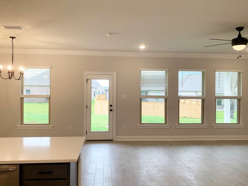 Spacious, unfurnished interior of a new home in Sentinel Ridge, Pace (Image 10). Spacious, unfurnished interior of a new home in Sentinel Ridge, Pace (Image 10).