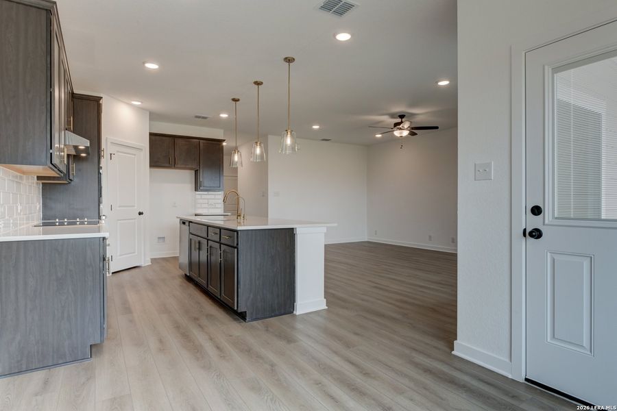 Furnished interior view inside a new home in The Wilder, Adkins (Image 9).