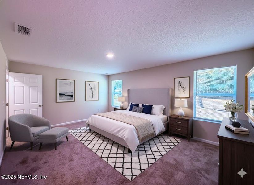 Furnished interior view inside a new home in , Jacksonville (Image 7).