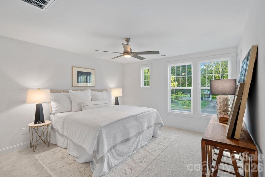 Furnished interior view inside a new home in , Charlotte (Image 11).