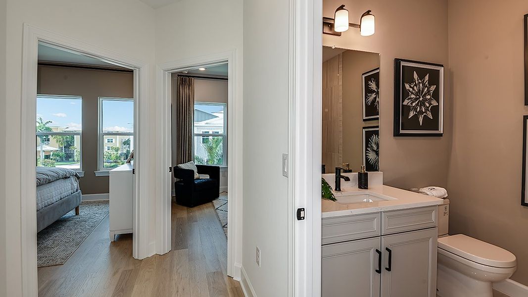 Representative furnished interior of a home built from the Sandestin by Taylor Morrison in Seahaven, Punta Gorda (Image 10).
