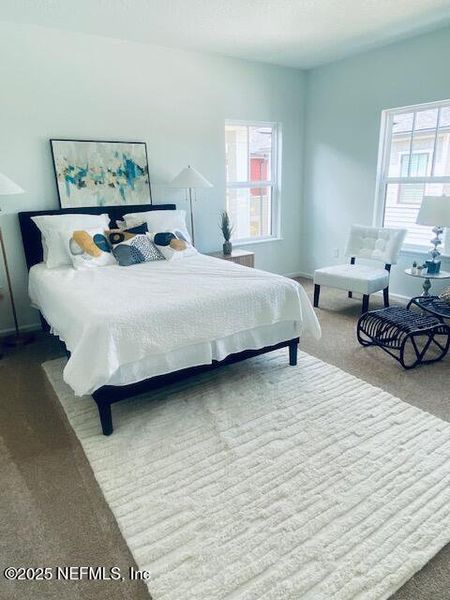 Furnished interior view inside a new home in , Jacksonville (Image 2).