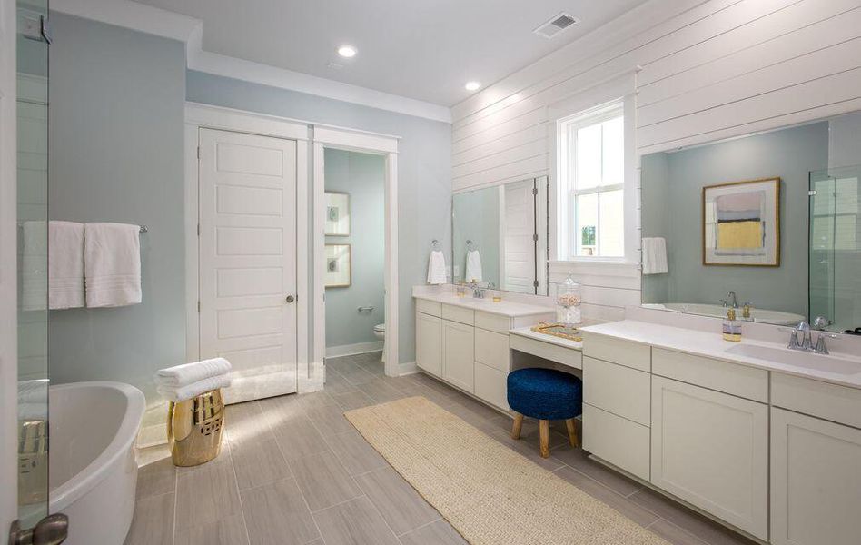 Furnished interior view inside a new home in , Summerville (Image 7).