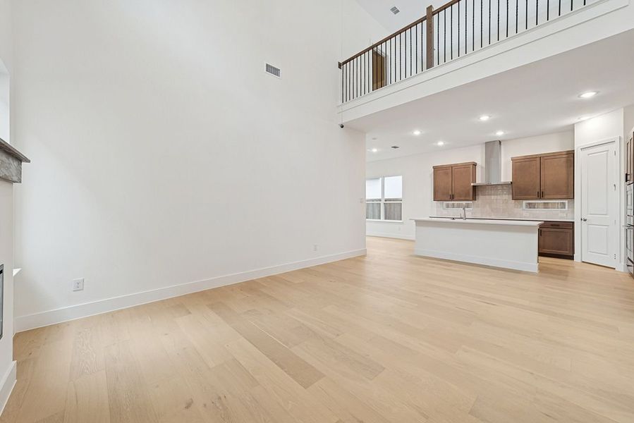 Representative furnished interior of a home built from the Riseley by Landon Homes in Fields - East Village, Frisco (Image 18).