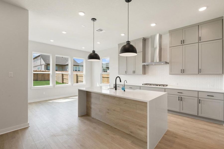 Furnished interior view inside a new home in Arbor Collection At Park Central, Georgetown (Image 9).