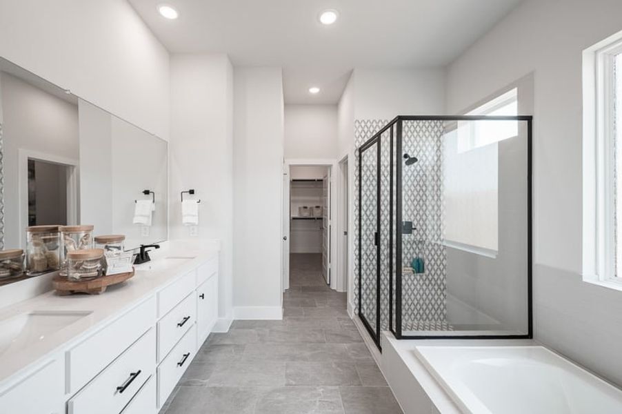 Representative furnished interior of a home built from the Tanager by Tri Pointe Homes in Oakhill Reserve 45’, Tomball (Image 18). Representative furnished interior of a home built from the Tanager by Tri Pointe Homes in Oakhill Reserve 45’, Tomball (Image 18).