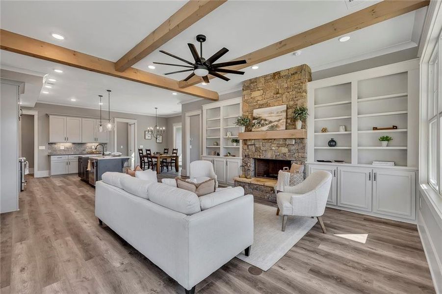 Furnished interior view inside a new home in , Jasper (Image 11).