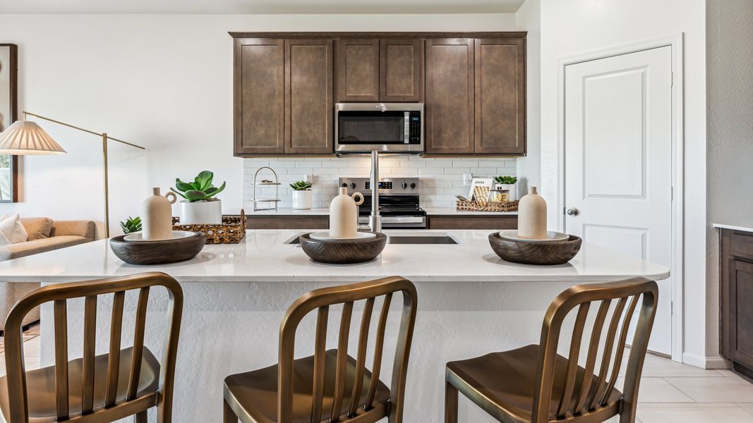 Furnished interior view inside a new home in Copper Falls, Buckeye (Image 6).