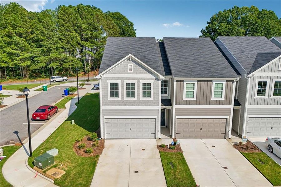 Front exterior of a new home in , Decatur, GA, highlighting curb appeal (Image 27).