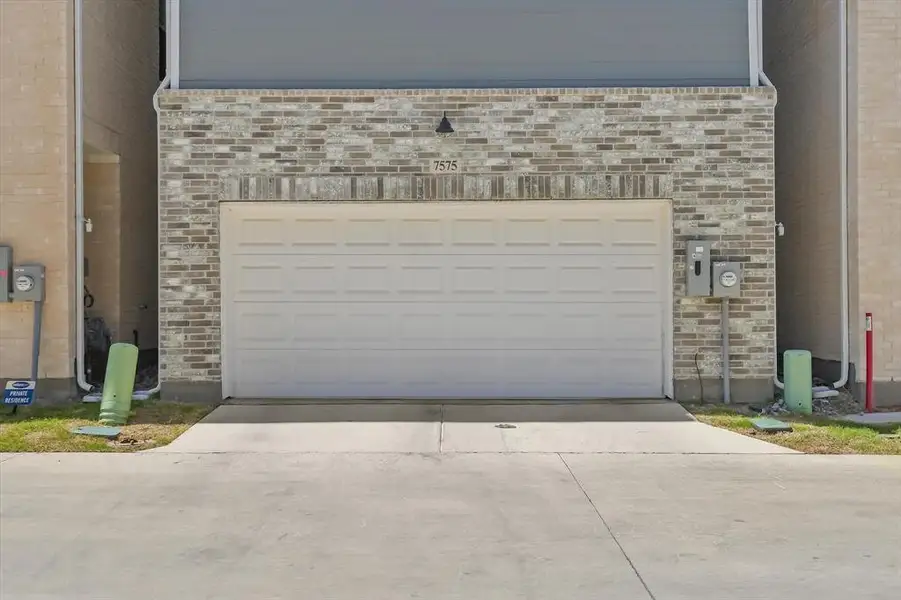 Exterior details and patio area of a home in Tenison Village at Buckner Terrace, Dallas (Image 3).