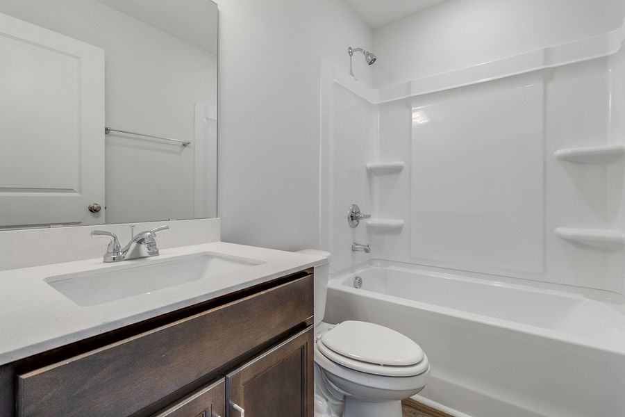 Furnished interior view inside a new home in Astoria, Columbia (Image 11).