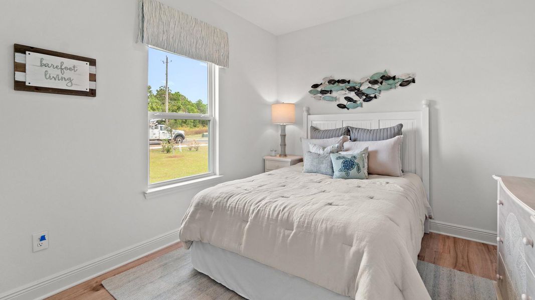 Representative furnished interior of a home built from the McKenzie by D.R. Horton in Holley Grove at Peach Creek - Waterfront Homes, Santa Rosa Beach (Image 26).