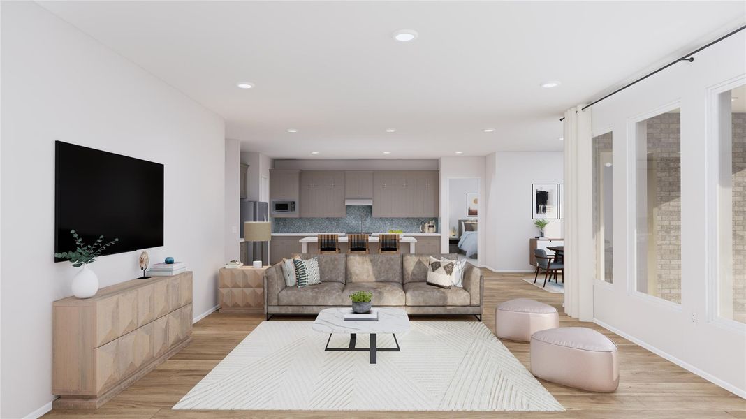 Model Photography - Not representative of actual home Model Photography - Not representative of actual home