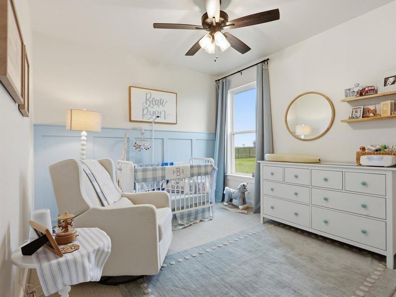 Furnished interior view inside a new home in , Weatherford (Image 32).