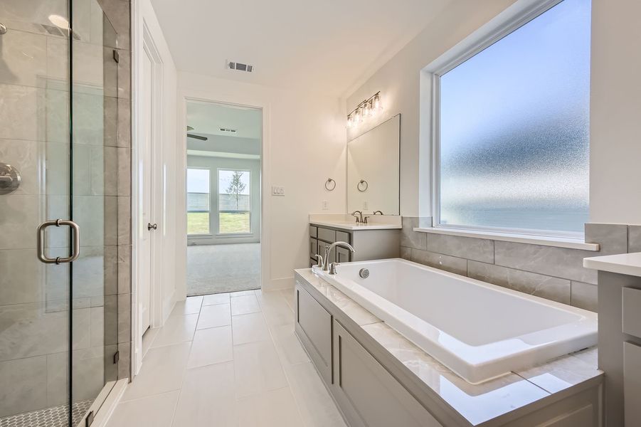 Representative photo of Plan 1567 - Main Bathroom