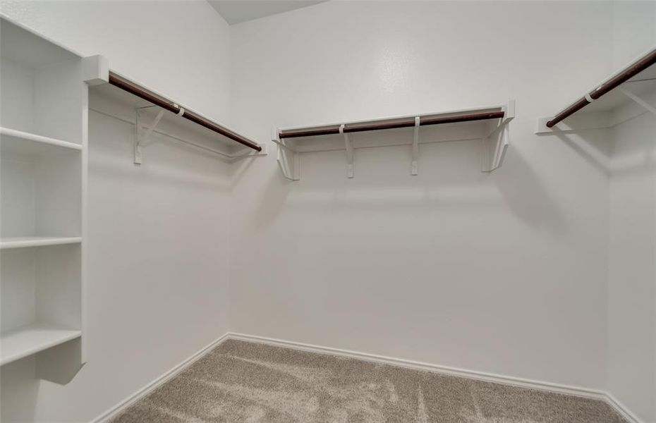 Owner's suite closet